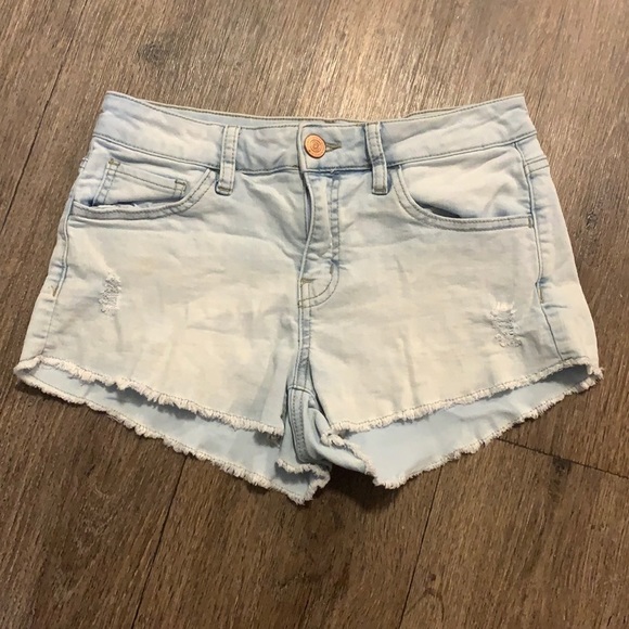 SO High Rise Shortie Jean Shorts - Picture 1 of 3